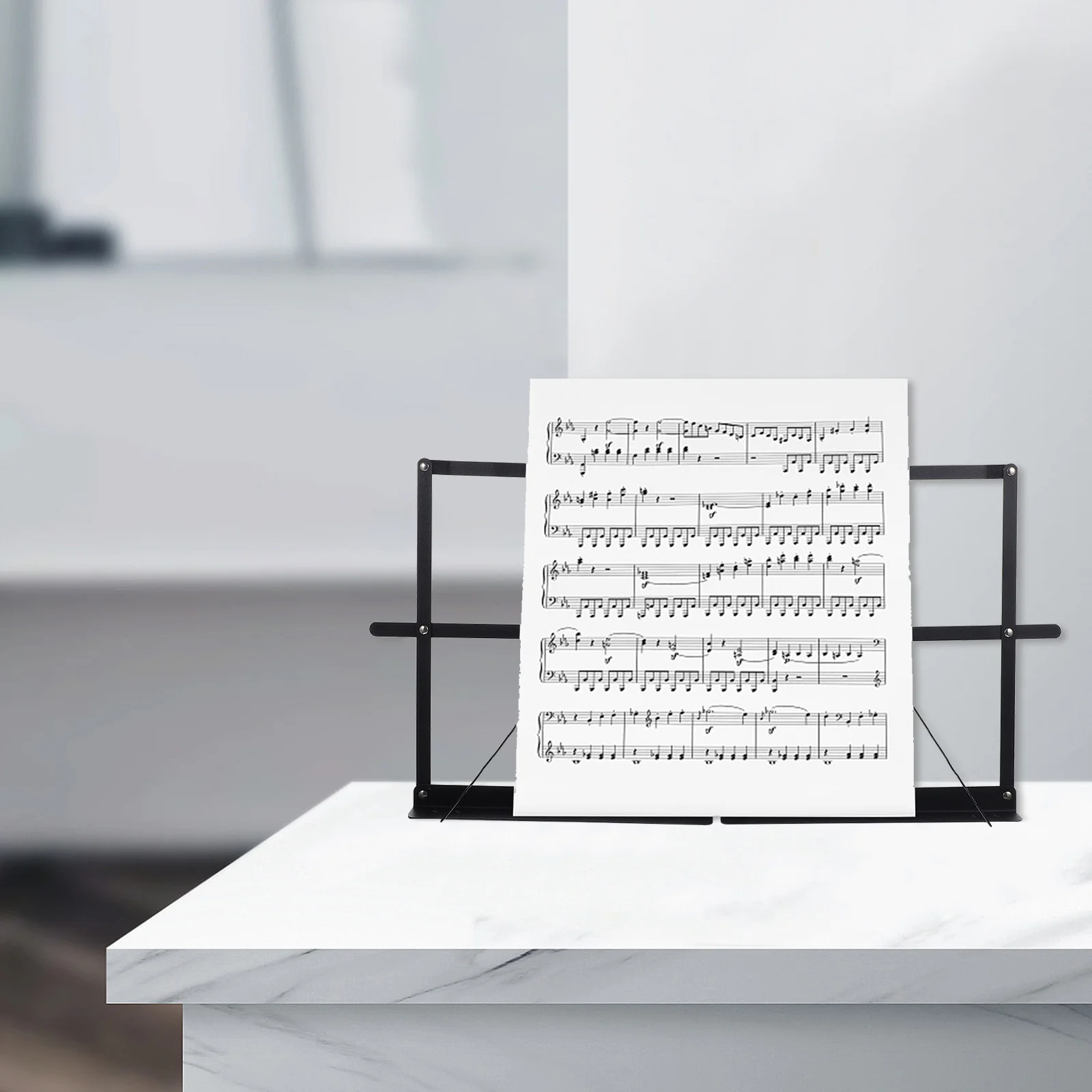 Складная подставка для клавиатуры держатель книг чтения железная настольная