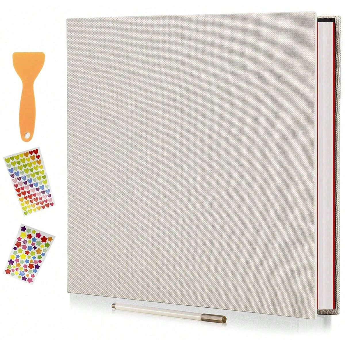 

Фотоальбом самоклеющийся льняной 40 страниц