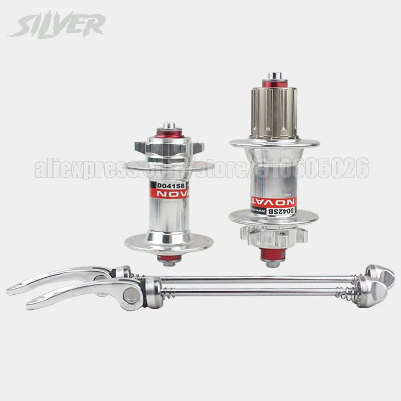 Ступица велосипедная Novatec D041SB D042SB 9*100 мм/10*135 мм