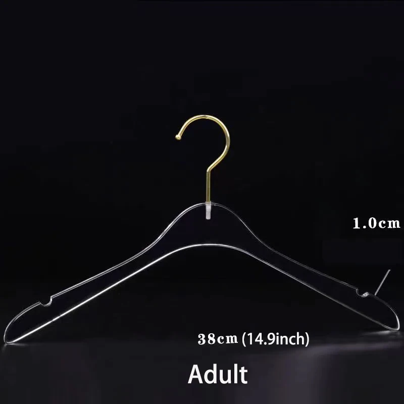 

Прозрачные акриловые вешалки MZXM, 10 шт.