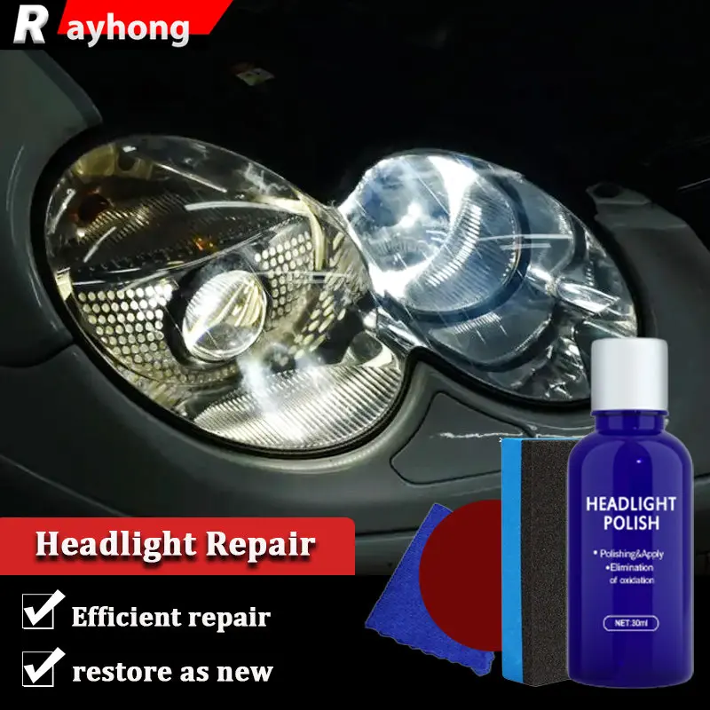 

Car Headlight Repair Coating Repair Kit Oxidation Rearview Coating Anti-scratch Paint Cleaner Headlight Cleaner Car Care