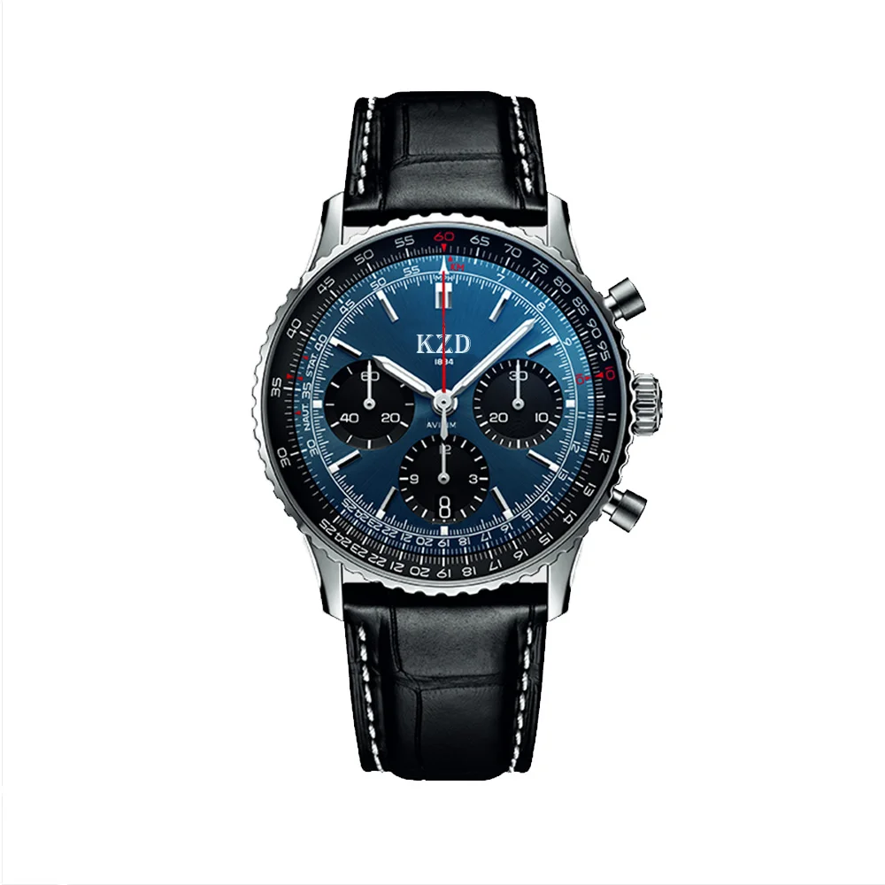 

Hot Original Quality Men Watches Luxury Multifunction Classic Wterproof Watch Automatic Date Chronograph Belts Quartz AAA Clocks