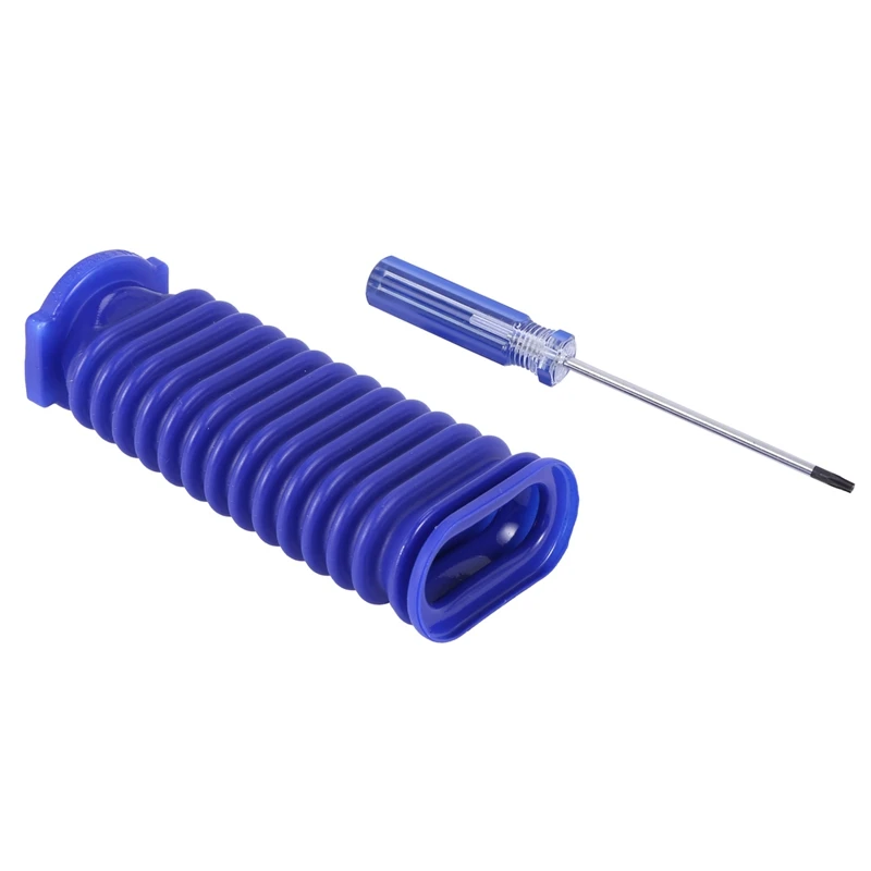 

4X For Dyson V6 V7 V8 V10 V11 Soft Velvet Roller Suction Blue Hose Replacement For Home Cleaning Vacuum Cleaner