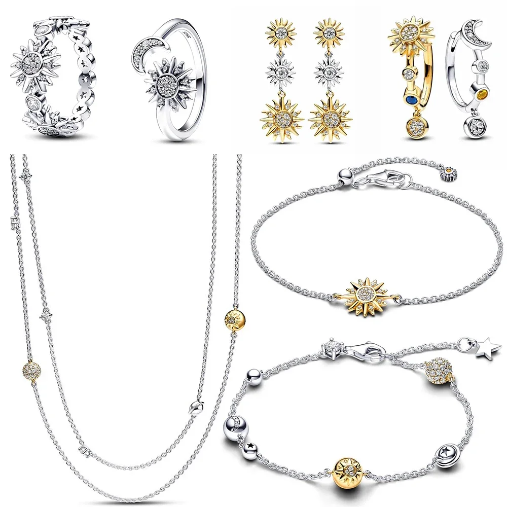 

Женский ювелирный комплект из кольца и серёг, из серебра 925 пробы