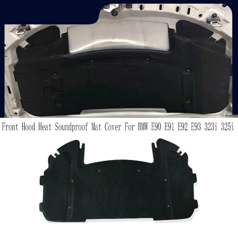 Передняя крышка автомобиля обогревающая деталь для BMW E90 E91 E92 E93 323I 325I изоляция