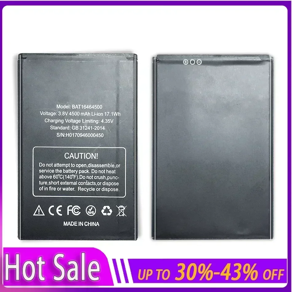 Сменный аккумулятор для DOOGEE T5 Lite T5Lite 4500 мАч BAT 16464500 Трек-код высококачественных