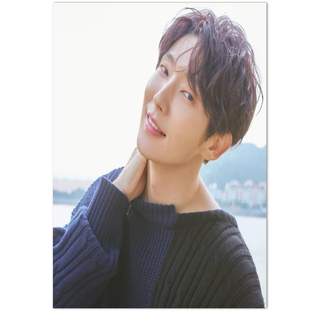 Тканевый постер LEE JOON GI HD украшение для дома и спальни настенный тканевый печать