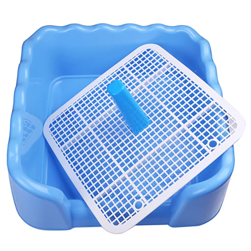 Портативный туалет для собак двухслойная подставка дрессировки и кошек щенков |