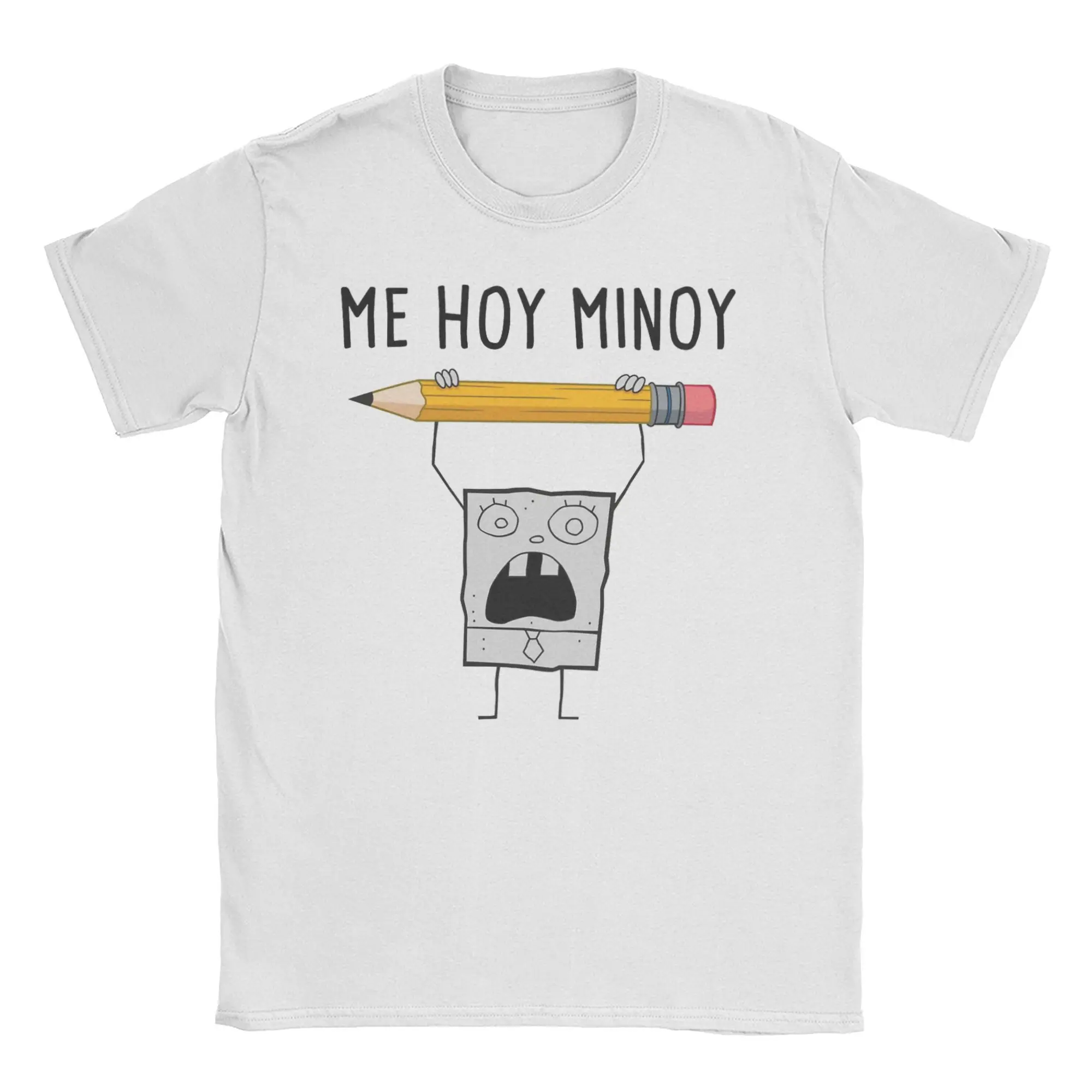 Футболка с портретом SpongeBobed Doodle Bob Me Hoy Minoy для мужчин и женщин модные футболки