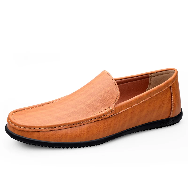 

DAFENP New fashion casual shoes comfortable soft men`s leather loafer men loafer shoes