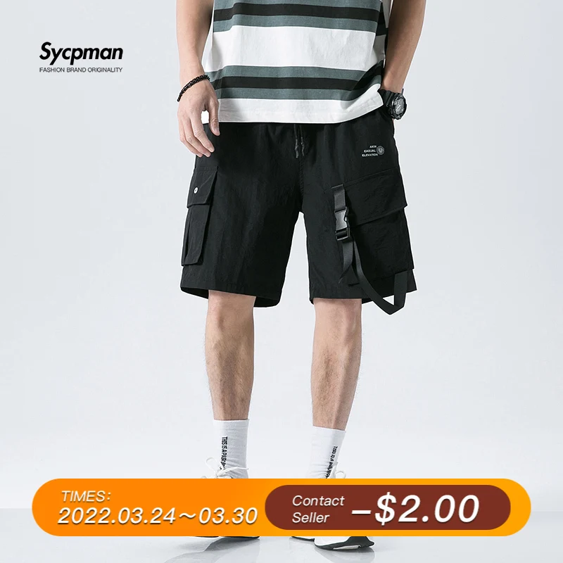 

Шорты мужские, летняя одежда, новинка, популярная индивидуальная повседневная спортивная женская модная Корейская уличная одежда в стиле п...