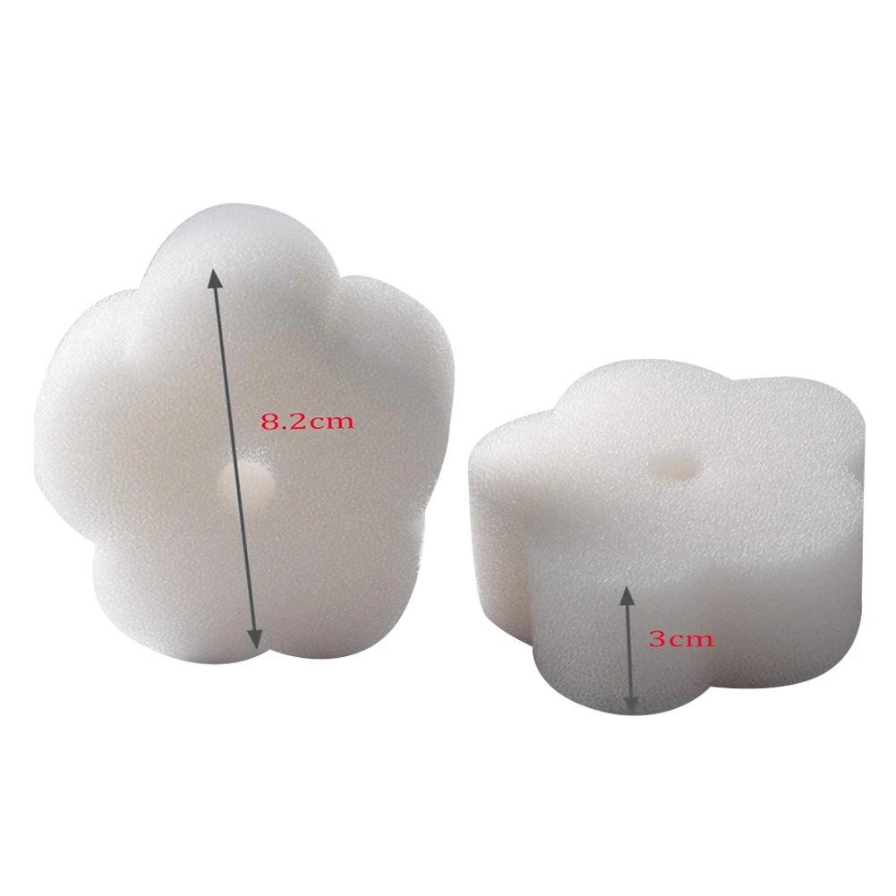 Flower Shape Accessory Oil Absorb Sponge Cartoon Scum Floating Hot Tub Home Spa Swimming Pool Filters Cleaners Dropship images - 6