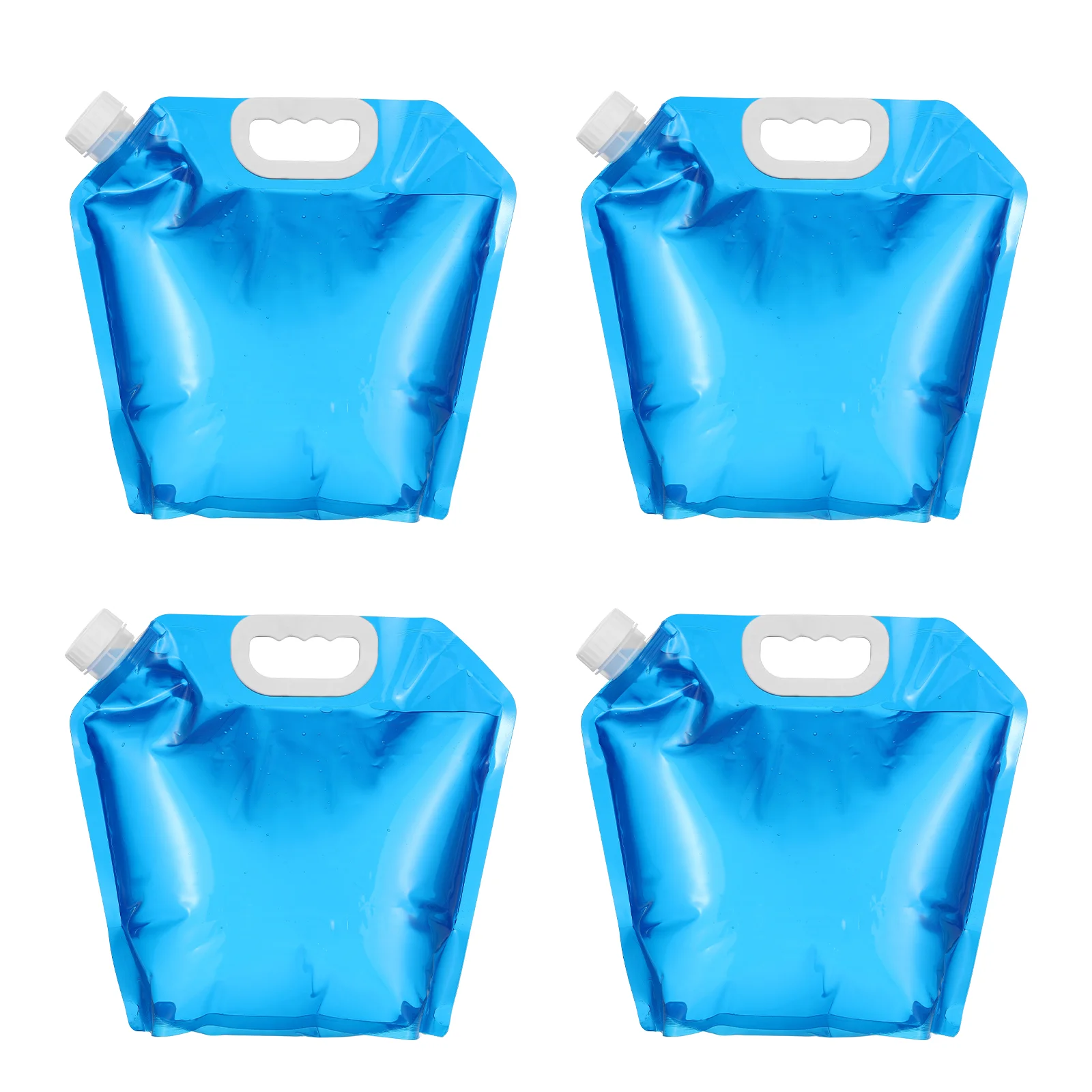 

Water Container Collapsiblefolding Outdoor Pouch Storage Campingcarrier Tank Jug Emergency Containersreliancefoldable Pouches