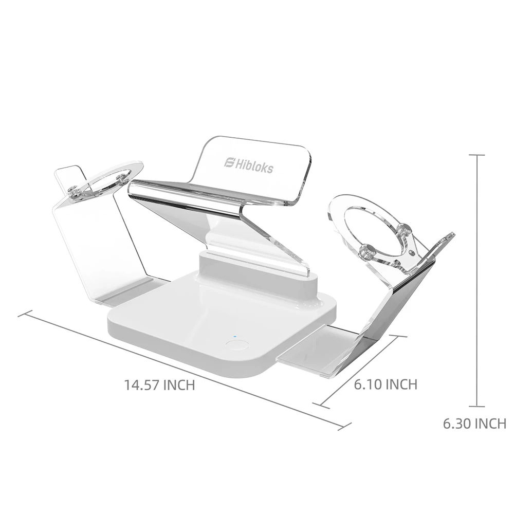 For Oculus Quest 2 Magnetic Charging Dock Station Controller Charger Holder Base VR Glasses Display Stand Headset Accessories