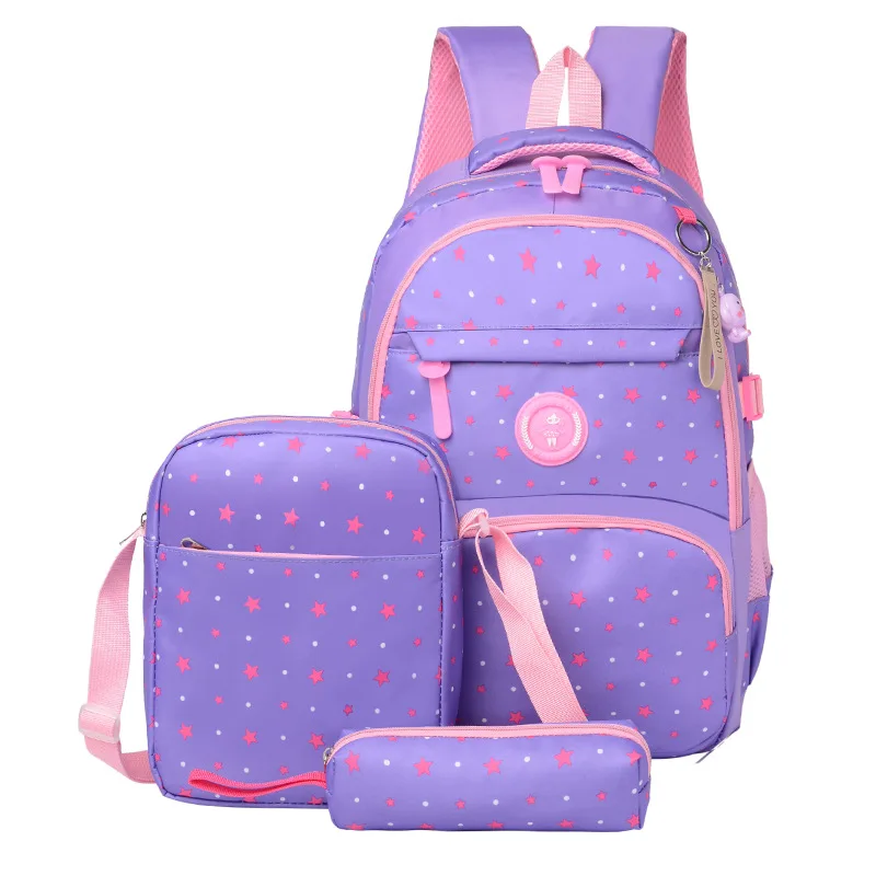 2022 waterproof Children School Bags Girls Backpack Kids princess school backpack set Mochila Infantil Primary schoolbag