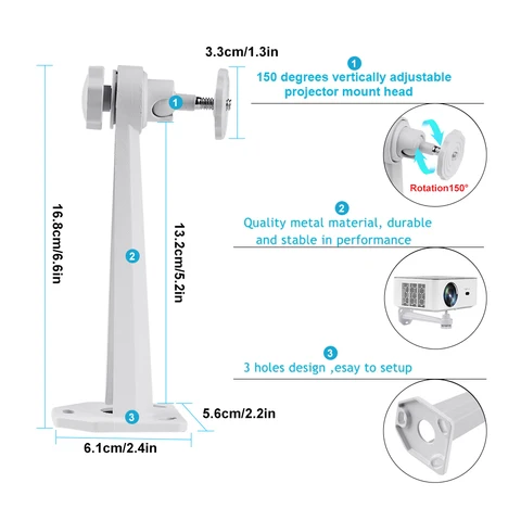 Кронштейн для мини-проектора ThundeaL Mini-bracket-168 5 кг