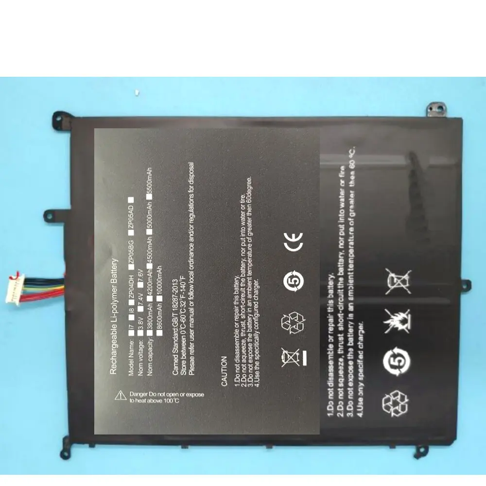 

Original size replacement battery 7.6v 5000mah 38wh for CHUWI AeroBook G139 CWI510 HW-34154184 batteries+tools