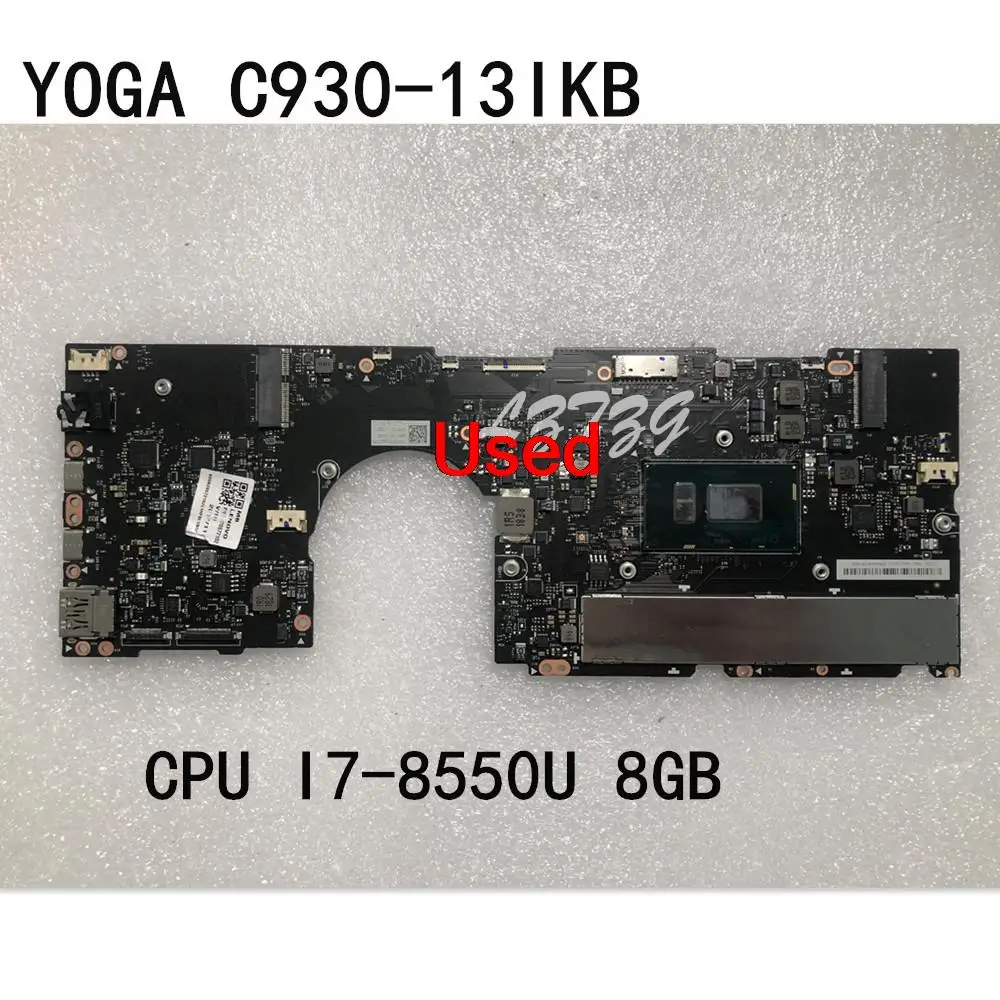 Используется для ноутбука Lenovo Yoga C930-13IKB, материнская плата CPU NM-B741 UMA RAM 8G FRU 5B20S72102