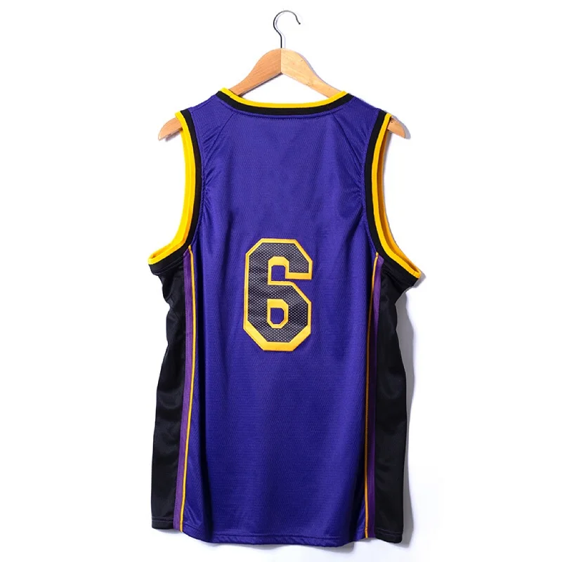 Custom Basketball Jerseys No. 6 23 We Have Your Favorite Name Pattern Logo Embroidered Jump Shot Training Retro Tops