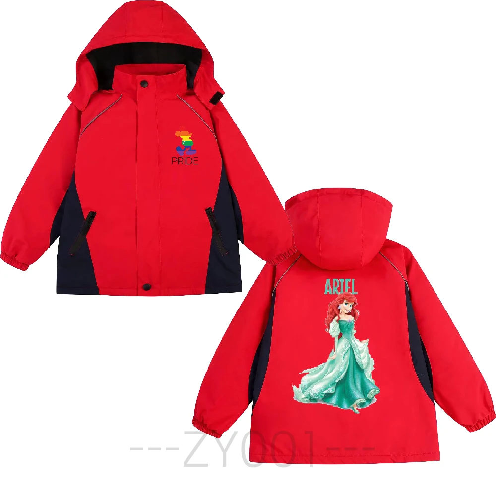 

2022 корейская детская одежда для девочек, одежда Disney, детская парка для мальчиков и девочек с Микки Маусом для девочек 14 лет, парка для детей