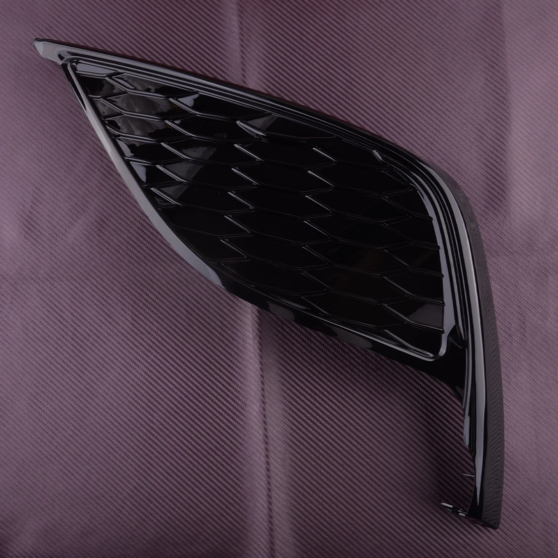 

Black ABS Front Left Bumper Fog Light Lamp Cover Bezel Fit for Toyota Camry SE XSE 2021 2022