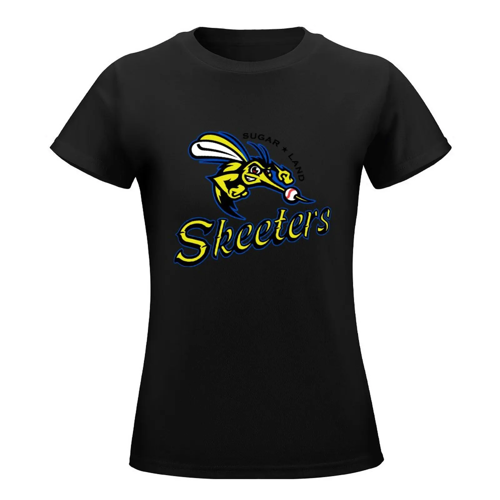 Женская футболка большого размера с логотипом Sugar Land Skeeters