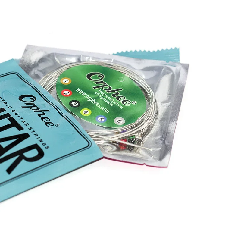 

RX17/RX15 6pcs/set Nickel Plated Steel Guitar Strings for Electric Guitar with Original Retail Package Guitar Accessories