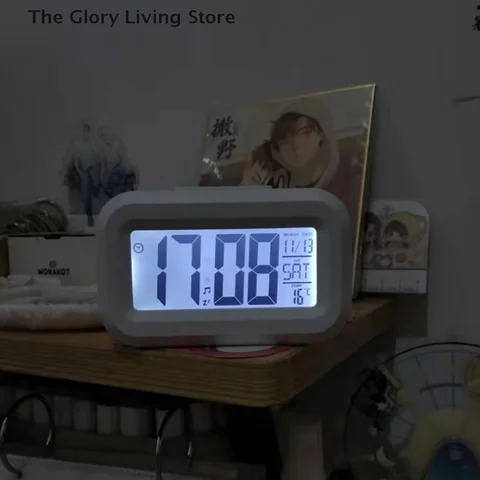 Цифровой ночной будильник LED