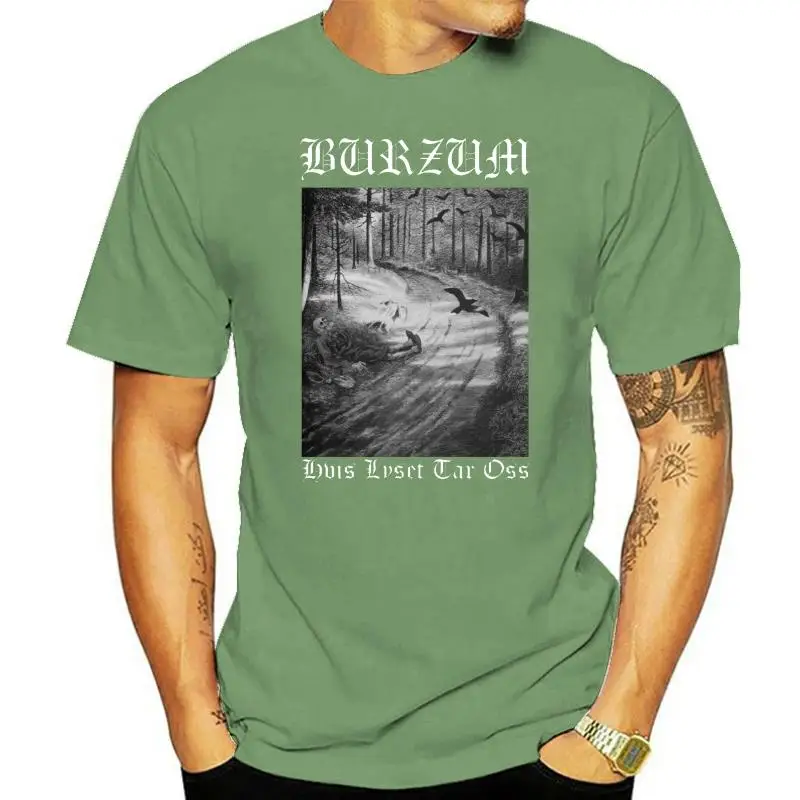 

0BURZUM NEW BLACK T SHIRT Bathory Darkthrone Mayhem Marduk Beherit Emperor Venom