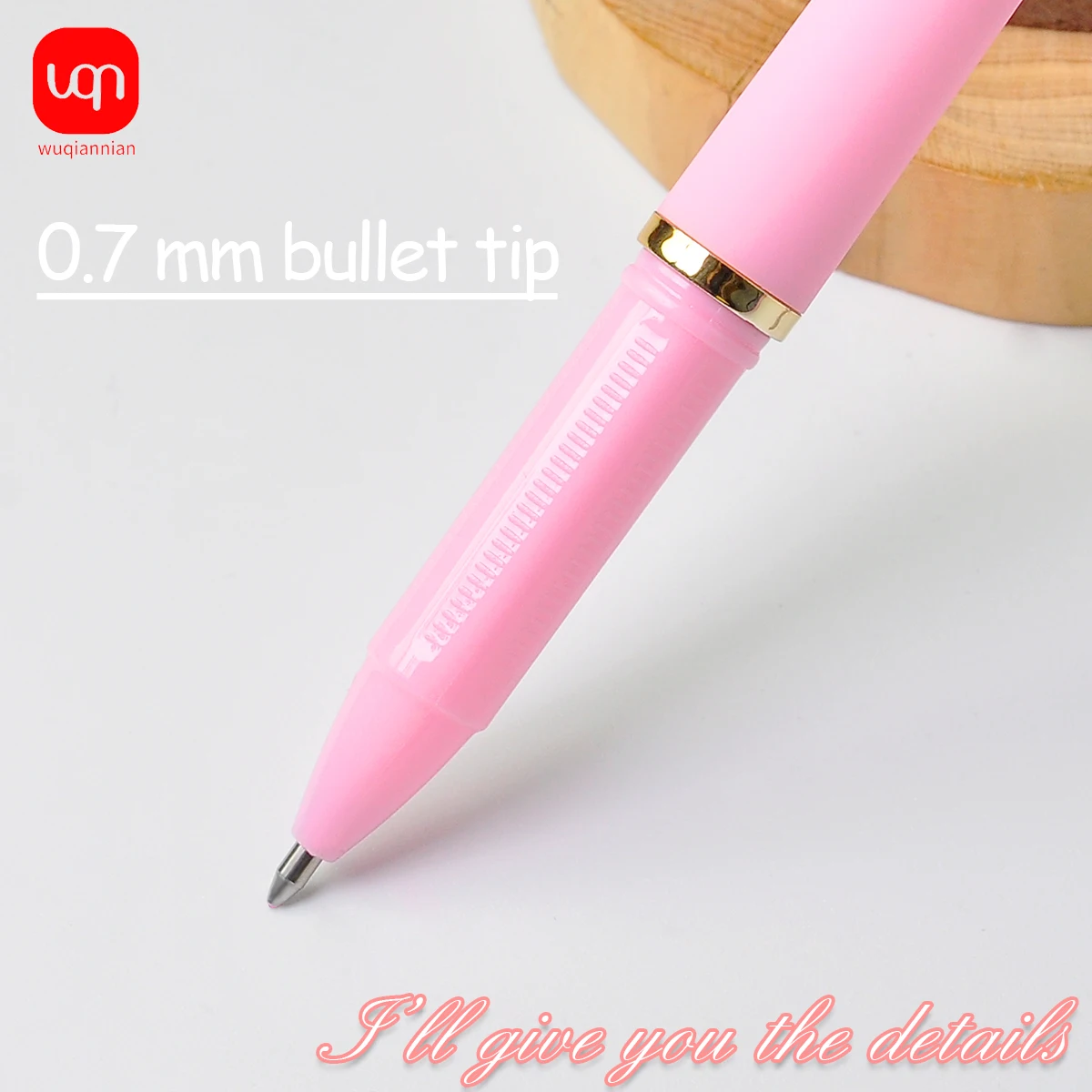 WQN-1/3/6 шт. розовая шариковая ручка милые розовые чернила KAwaii 0 7 мм перо школьные