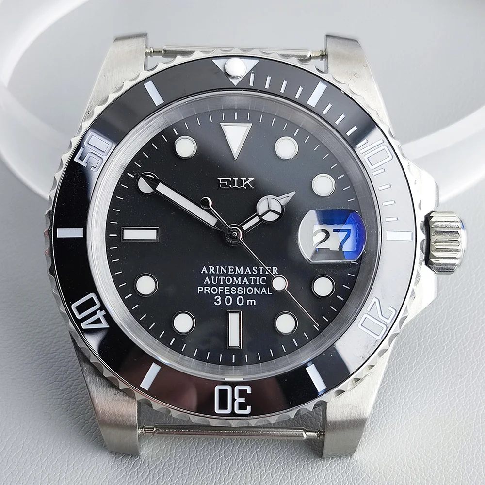 40mm NH35 case men's watch Seiko NH35 movement stainless steel 904L sapphire glass nh36 watch dail C3 luminous