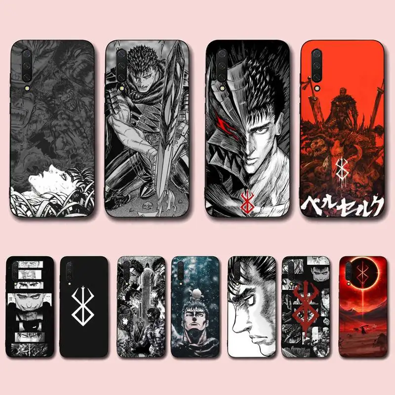 

Yinuoda Anime Berserk Guts Phone Case for Xiaomi mi 5 6 8 9 10 lite pro SE Mix 2s 3 F1 Max2 3