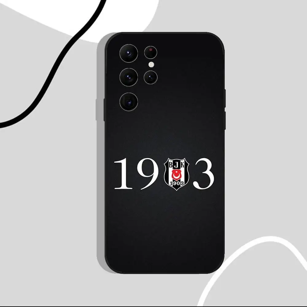 Фото Модный чехол для телефона B-Besiktas BJK Turky для Samsung S10, S21, FE, S21, S26, S25, S24, S23, Ultra, S9, S22, Plus, черный, противоударный, из ТПУ №4
