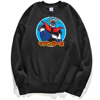 mazinger z anime hoodies sweatshirt men old classic manga robot movie hoodie sweatshirts crewneck jumper pullover streetwear