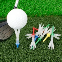 12pcs prong golf tees plastic 70 83mm less friction supplies