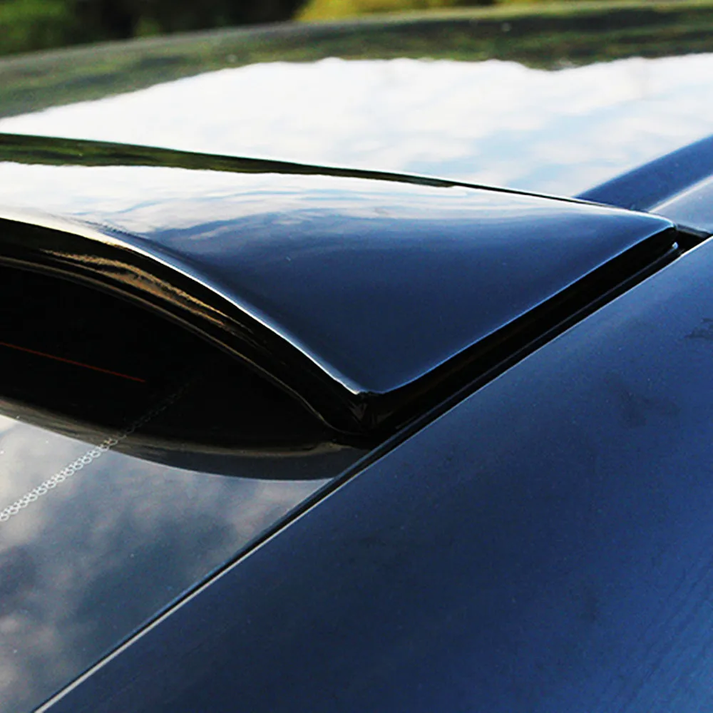 Фото Для Honda Accord 8-го поколения 2008 09 10 11 12 13, заднее окно, крыша багажника, спойлер, крылья автомобиля, черный карбон, внешние аксессуары, часть №4