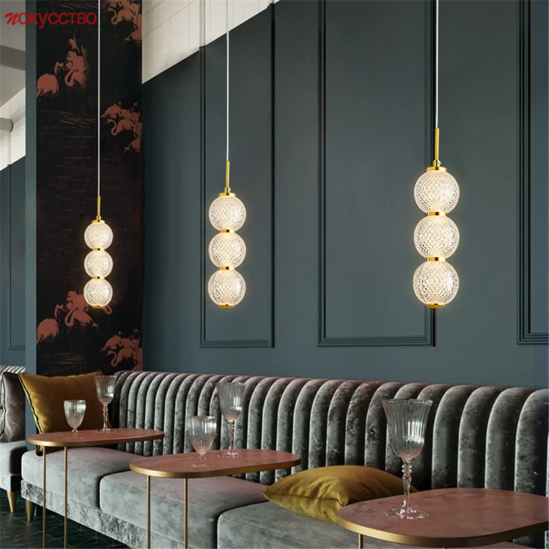 

Art Led Chandelier Pendant Lamp Light Room Decor New Net Luxury Optical Acrylic Living Dining Study Modern Minimalist Household