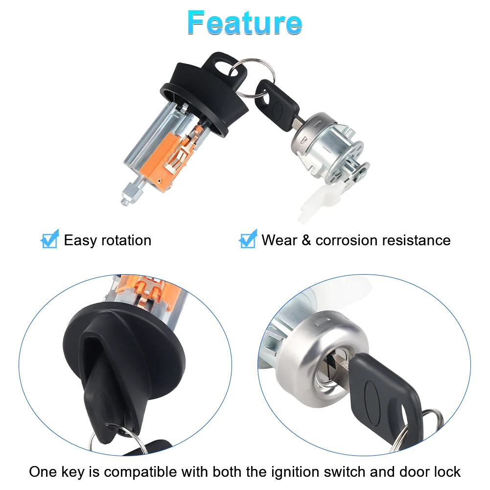 Ford F150 F250 F350 Цилиндр Переключателя Зажигания С Ключами LC6177 DL5885 X2 597638 Электронное