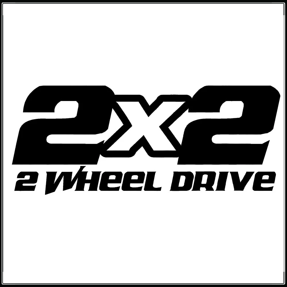 Наклейки внешние аксессуары колесный привод 2X2 виниловая наклейка для ГРУЗОВИКА