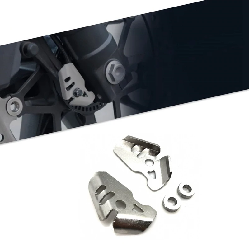 

Защита датчика ABS для Honda CB500X CB 500X 2019 2020 2021 2023, защитные аксессуары для датчика ABS, серебристые