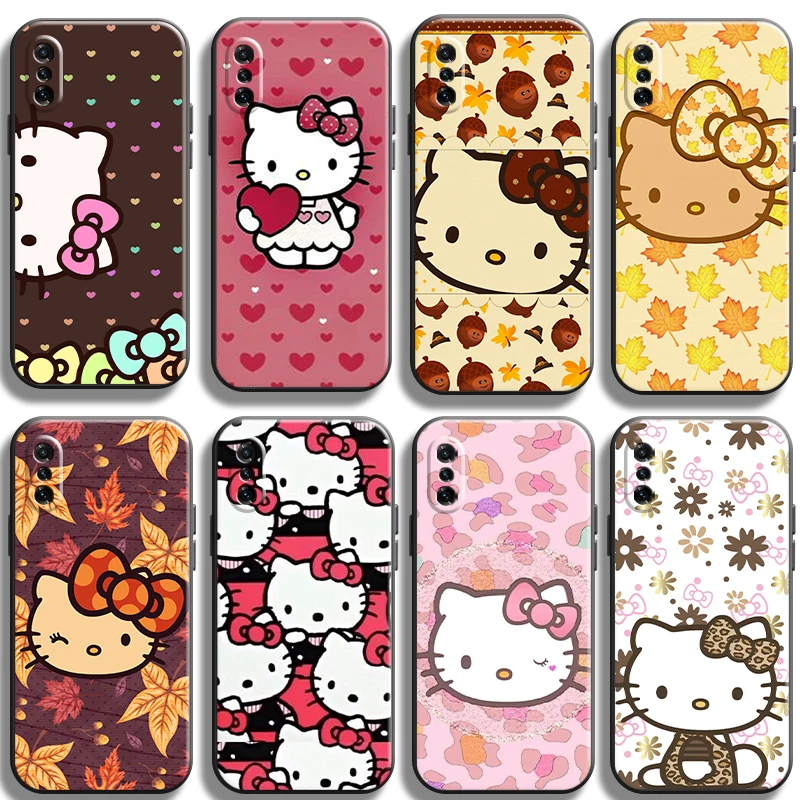 

Japan Anime Hello Kitty Phone Case For Xiaomi 11 Lite Pro Ultra POCO X3 M3 Pro NFC F3 GT Luxury Ultra Funda ShockProof Back