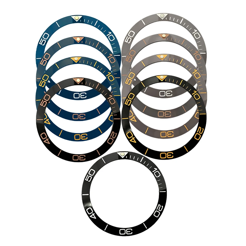 38 мм x 30 6 высококачественная изогнутая керамическая вставка безеля подходит для