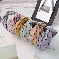 new cute simple plaid bow hair band for toddler ponytail holder heart print headbands for girl women