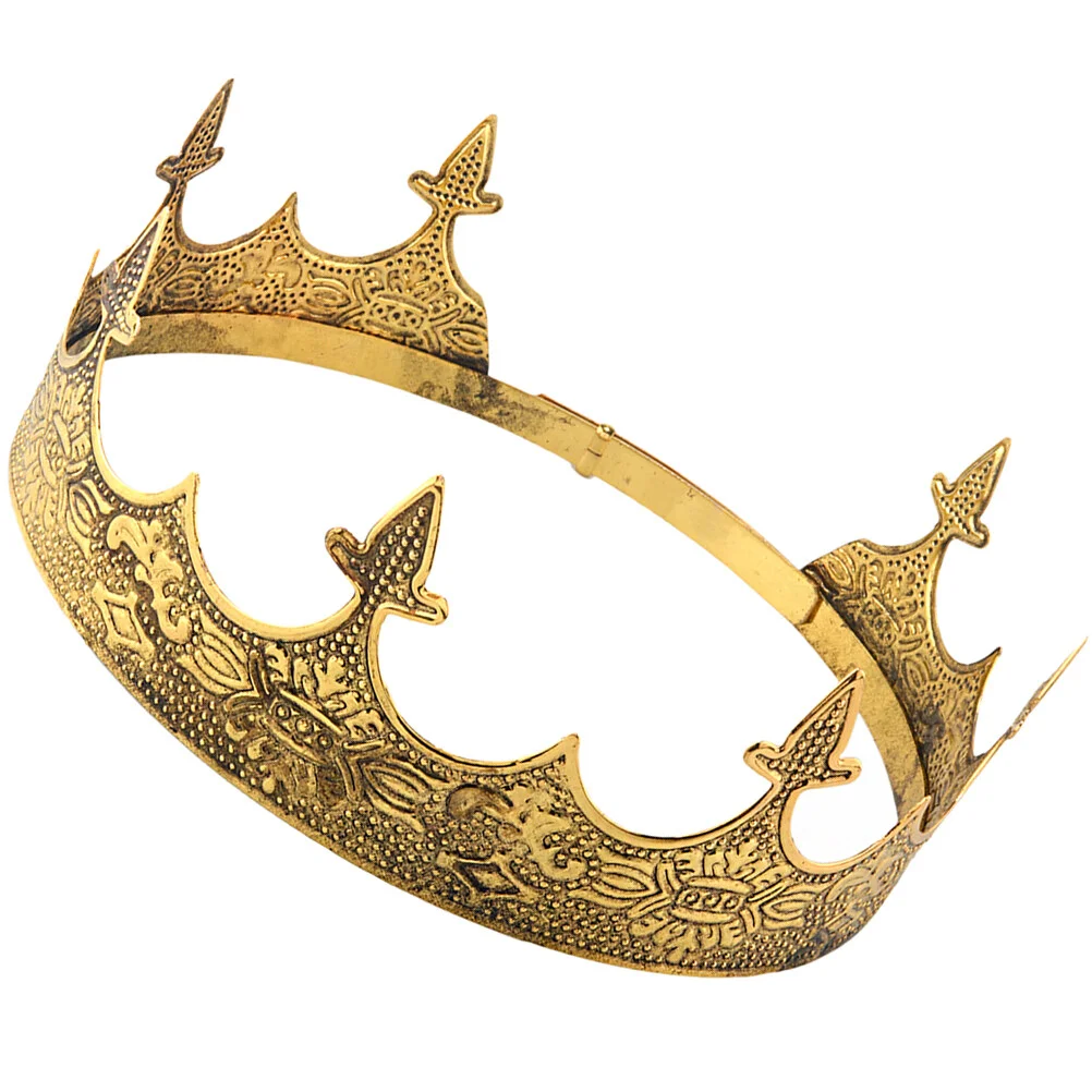 

Реквизит для выступлений принцесса игрушка корона для волос Декор мужской ручной деликатный Железный элегантный головной убор винтажный женский стиль