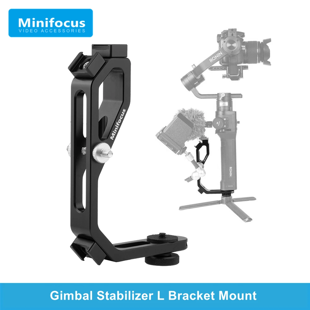 

Gimbal Accessories L Bracket Stand Handle Grip for Zhiyun Crane 2 2S DJI Ronin S SC RS 2 3 Weebill LAB S Moza 3 Stabilizer Mount