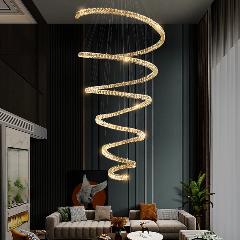 

Pendant Lamp Led Art Chandelier Light Room Decor Christmas Decoration Home Salon Ceiling Dining Indoor Lampadario
