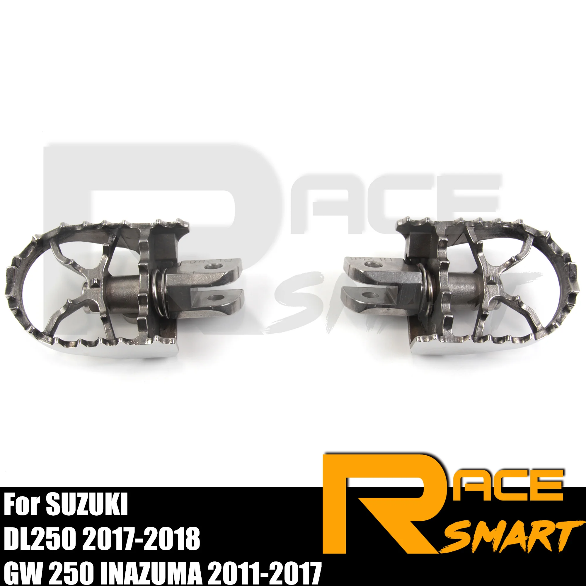 

Motorcycle Footrests For SUZUKI DL250 2017-2018 Rider Foot Rest Peg Pedal Accessories GW 250 INAZUMA 2011-2017 2012 2013 2014