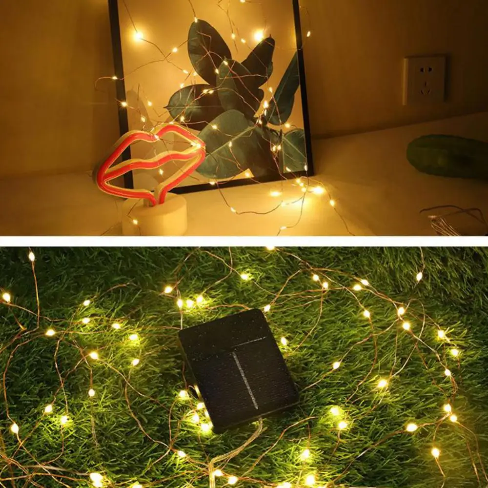 

12/22M LED Solar Light Outdoor Waterproof Fairy Garland String Lights Christmas Party Garden Solar Lamp Christmas Decoration