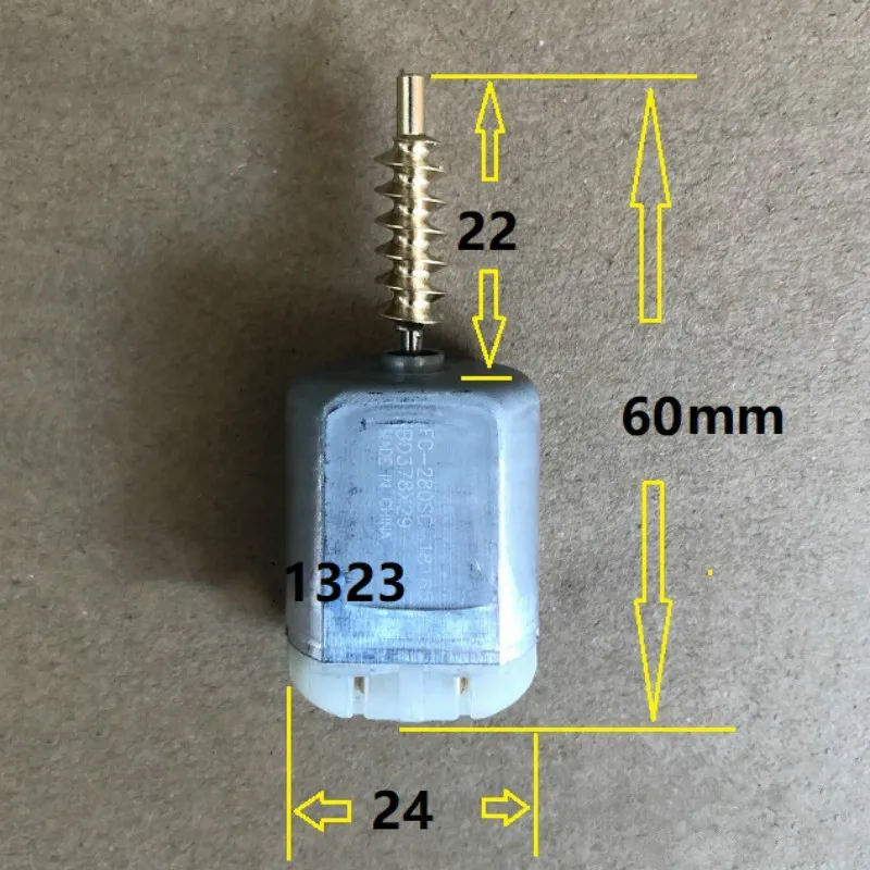

mini motor For Kia Borrego Mitsubishi Outlander Tailgate Trunk Lock Block DC Car Door Motor FC-280SC-18165 Car Accessories