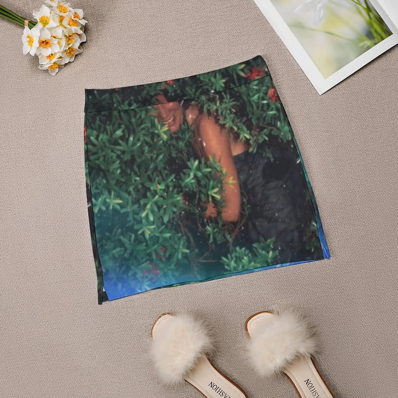 Мини-юбка Luann in the Bushes из полиэстера